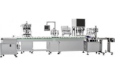 Automatic Inline Filling Line, Lotion Packaging