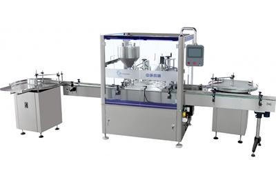 Pressure Filling Machine with Capper, Liquid Foundation Packaging